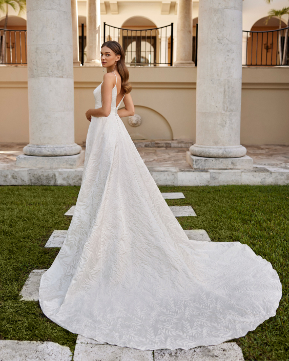 Evan – From £1750 Available in Satin, Brocade Rama, and Mikado