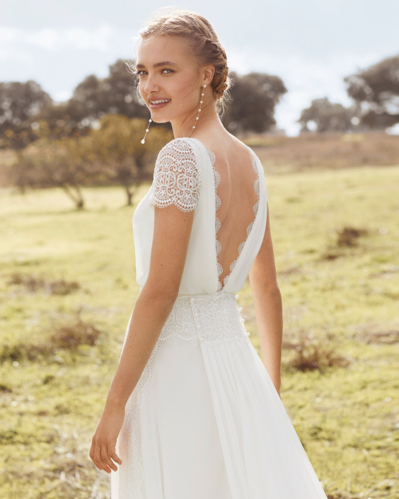 Adamis £1,750 Rosa Clara Adamis wedding dress available at The Little Bridal Boutique