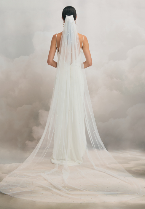 Bella veil by Catherine Deane available at The Little Bridal Boutique