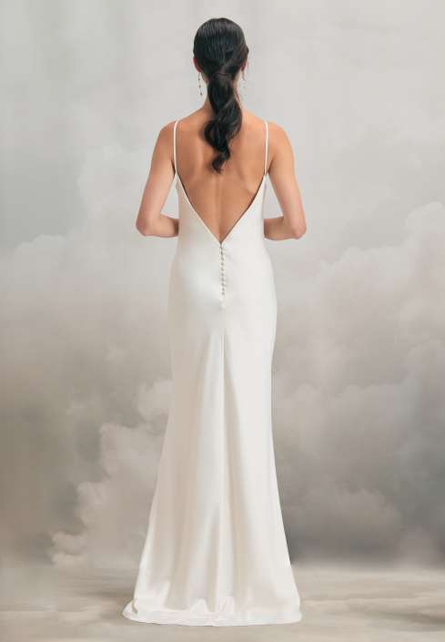Clara wedding dress by Catherine Deane. Available at The Little Bridal Boutique