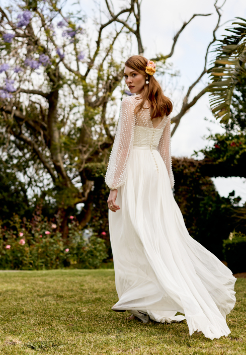 Cora gown by Catherine Deane available at The Little Bridal Boutique