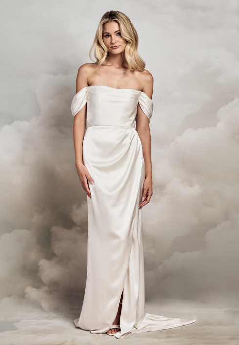Dawn gown by Catherine Deane available at The Little Bridal Boutique