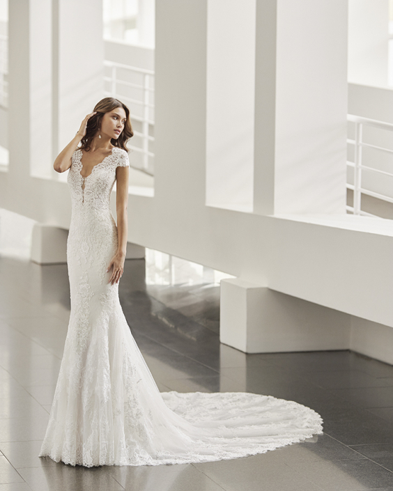 Negara £2,045 Rosa Clara Negara wedding dress available at The Little Bridal Boutique