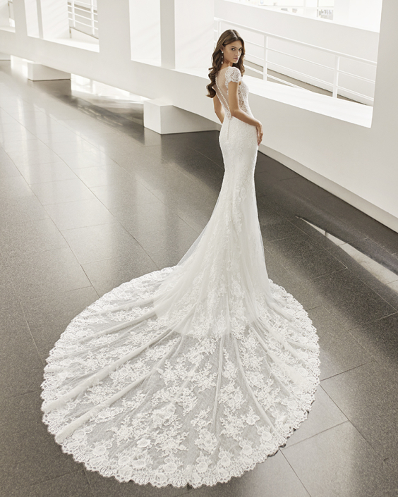 Negara £2,045 Rosa Clara Negara wedding dress available at The Little Bridal Boutique