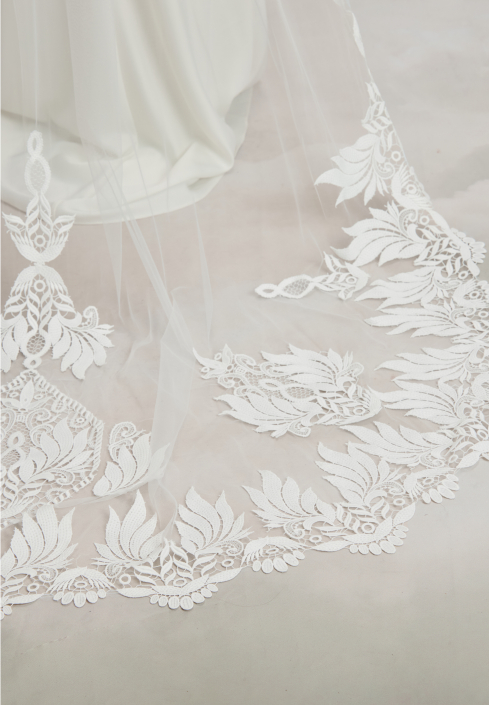 Catherine Deane Tori Veil available at The Little Bridal Boutique