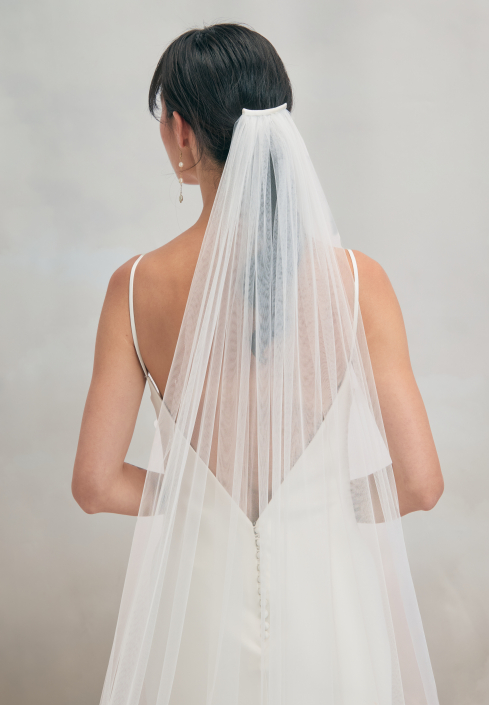 Catherine Deane Tori Veil available at The Little Bridal Boutique