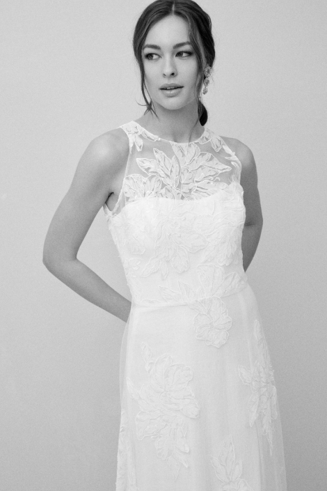 Rembo Tulipe Overdress at The Little Bridal Boutique