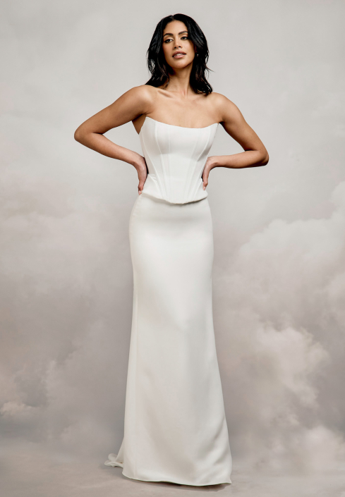 Elvira Corset £595 and Talli Skirt £495 Elvira corset by Catherine Deane