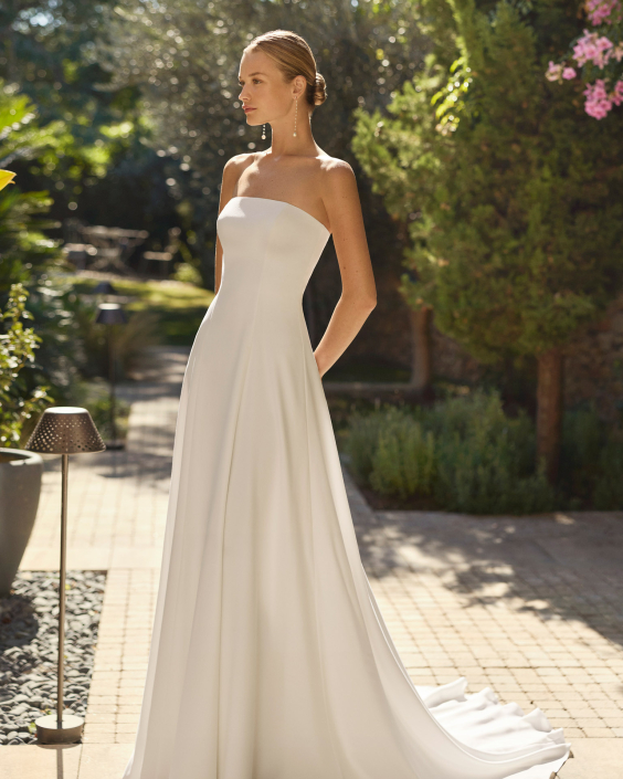 Maylen (dress only) £1,350 Maylen by Alma Novia at The Little Bridal Boutique
