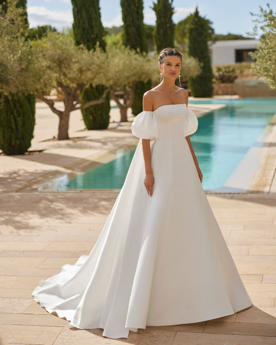 SUR coat in Mikado £360 Sur by Adriana Alier at The Little Bridal Boutique