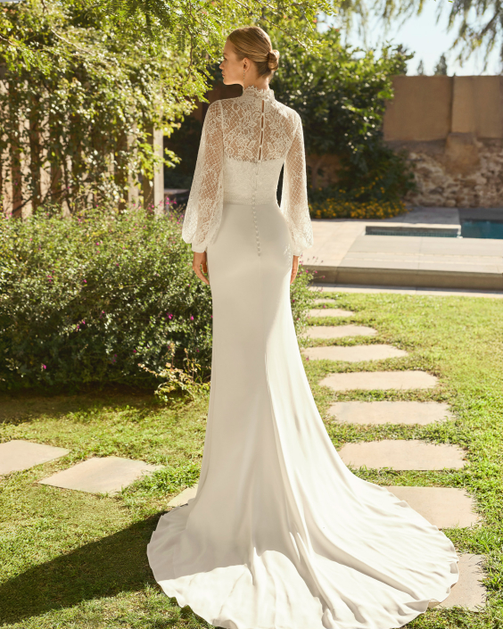 Megan Top £495 Megan by Alma Novia at The Little Bridal Boutique