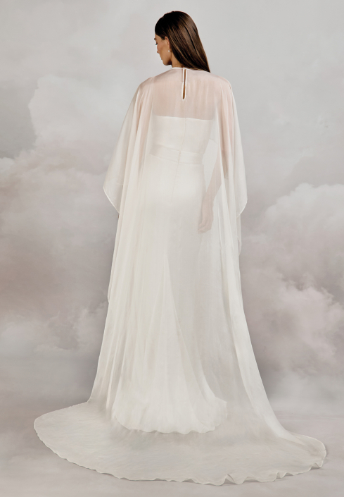 Francie Cape £395 Francie by Catherine Deane at The Little Bridal Boutique