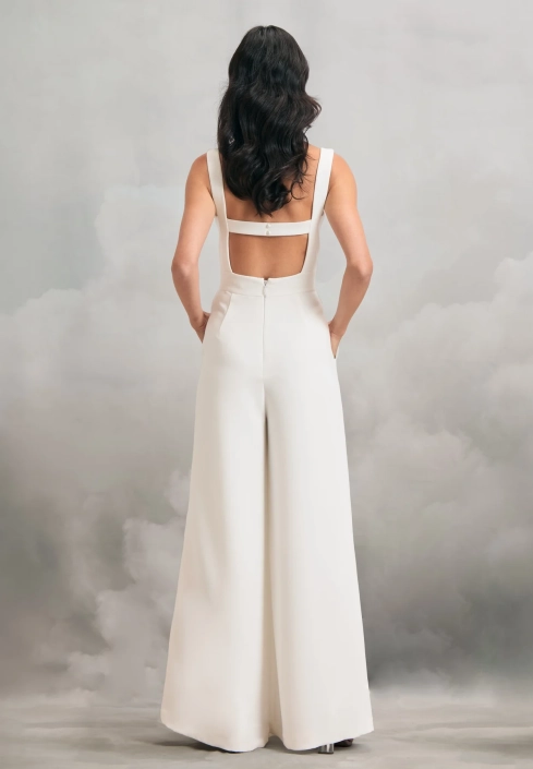 Olive Jumpsuit £645 Olive jumpsuit by Catherine Deane at The Little Bridal Boutique